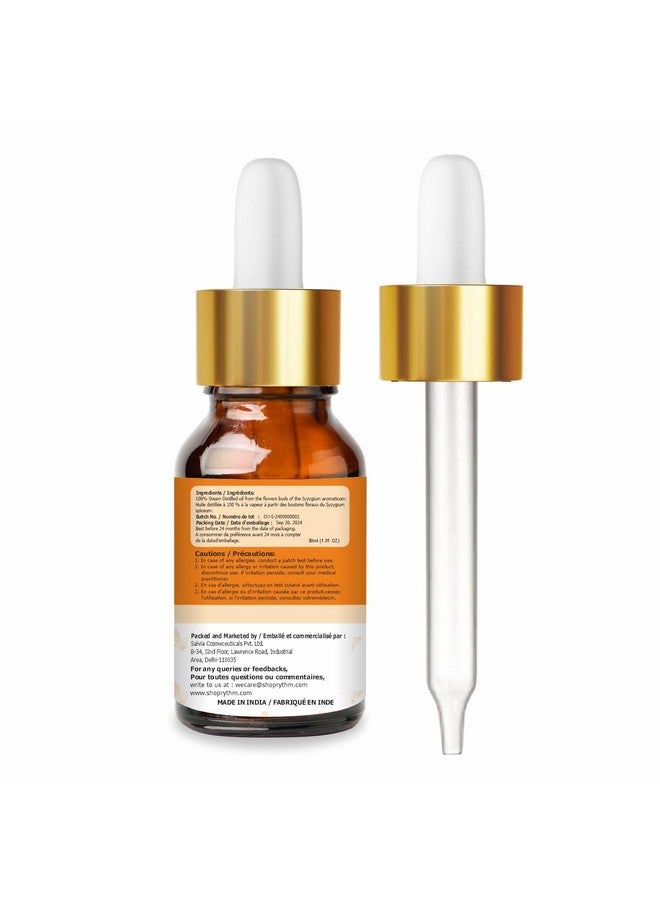 CRYSALIS Clove (Syzygium Aromaticum) Oil|100% Pure & Natural Undiluted Essential Oil Organic Standard For Skin & Haircare|Calming Properties, Eases Headaches, Reduces Aging Signs, Sound Sleep 30Ml - Image 3