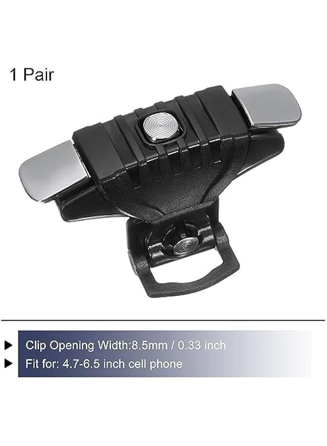 Gaming Triggers Mobile Controller Double Fire Keys Sensitive Black for 4.7-6.5 Inch Phone - Image 3