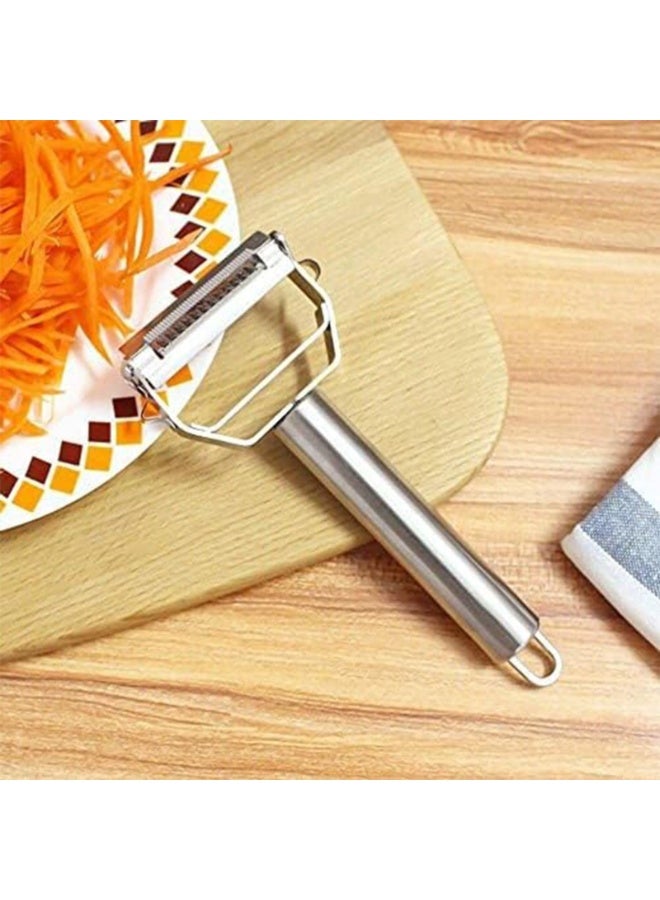 Zalcoon Vegetable Potato Peeler for Kitchen, Stainless Steel Sharp Blade, Heavy Duty Die-cast Construction Y shape Peeler, Vegetable Peelers for Kitchen - Image 2