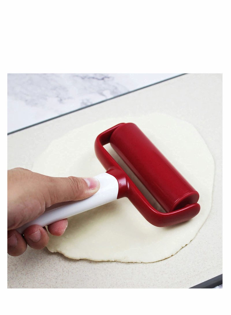 SYOSI 2 Pieces Pizza Dough Roller and Docker Set, Pastry Pizza Pie Roller Rolling Pins and Time-Saver Pizza Dough Docker - Image 2