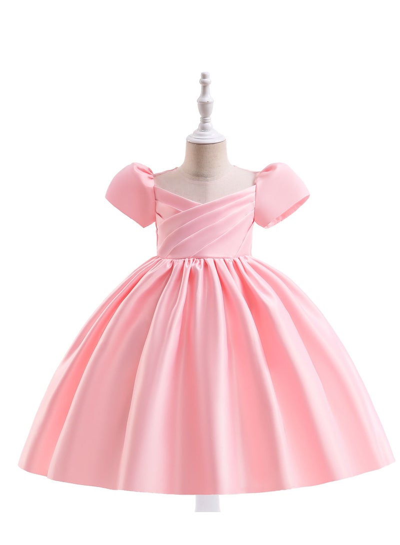 Loquat Princess Cap Sleeve Maxi Dress - Image 1