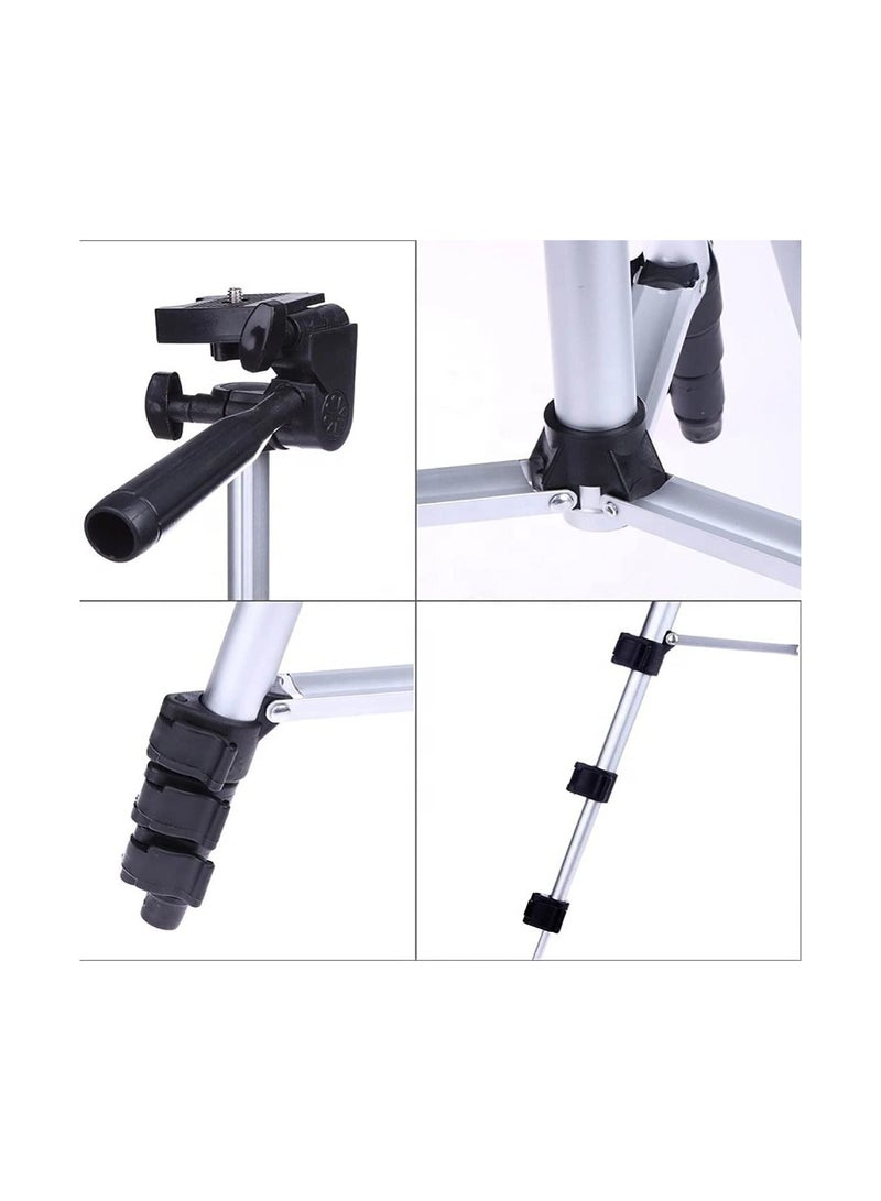 Foldable Camera Tripod Stand With Mobile Clip 150g Black 3110 - Image 2
