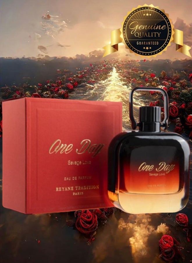 Reyane Tradition 4 Pieces One Day Savage Love Perfume 100ML - Image 2