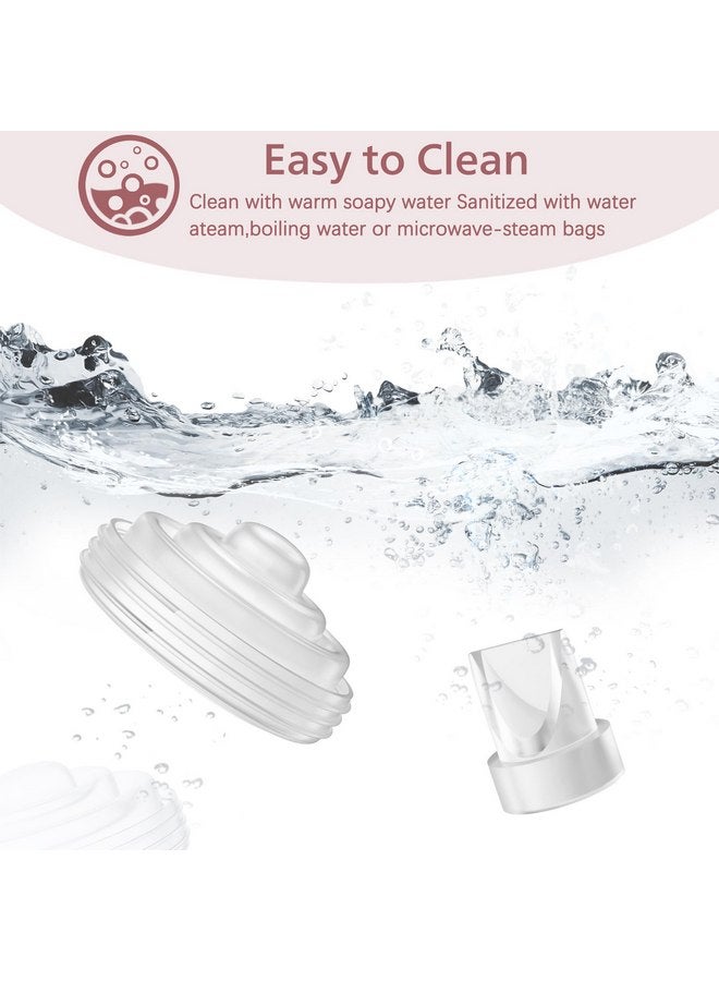 توفيفيلد صمامات منقار البط من TOVVILD 8 قطع، 4 قطع من غشاء السيليكون متوافقة مع مضخة الثدي Momcozy M5، أجزاء مضخة بديلة وملحقات متوافقة مع M5 Momcozy، 12 قطعة - Image 5
