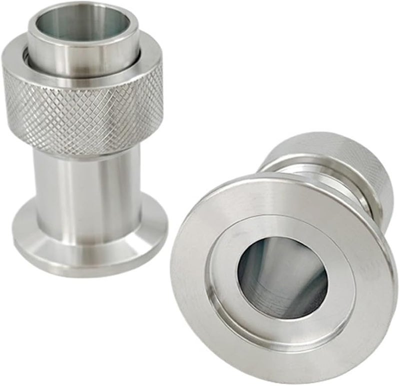 KF16 Vacuum Gauge Base 304 Stainless Steel Quick Mount Welded Joint For Connector - Image 1