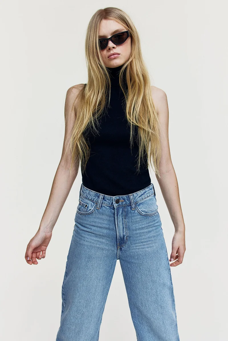 H&M Wide Ultra High Jeans