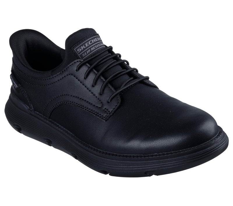 Skechers Mens Work Garza SR Hands Free Slip Ins Black - Image 4