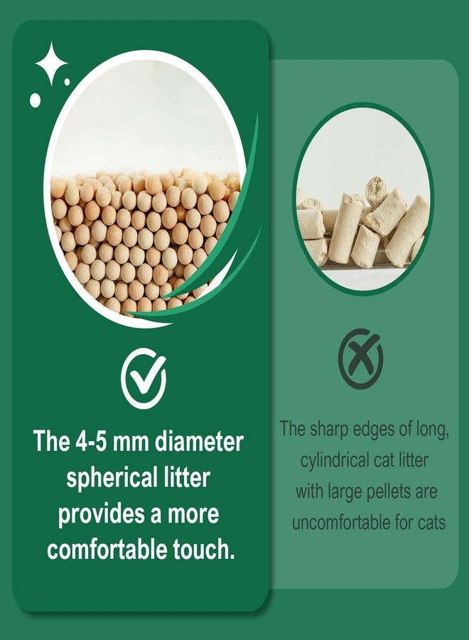 IMMCUTE Cat Litter Pellets 9 lbs, Generic Litter Pellets Refills Exclusively for Dual-Layer Litter Box Systems, Dehydrating, Zeolite, Long-Lasting Odor Control Non-climping, Not Low-Tracking - Image 4