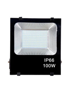 Generic 100-watt outdoor LED floodlight, used as a floodlight for stadiums, shop facades, high-quality yellow LED floodlights, 1 number 