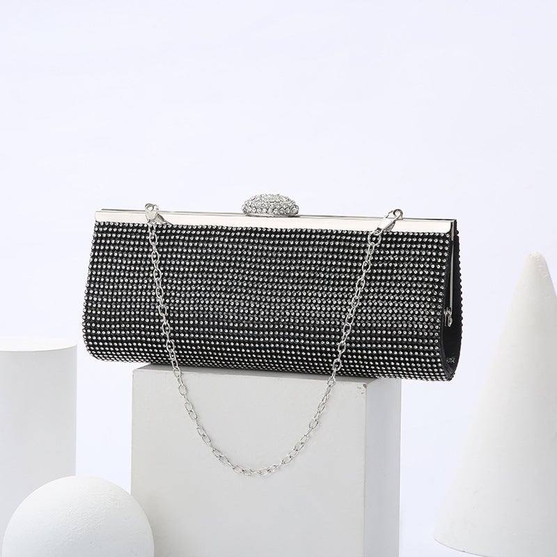 High-End Versatile Bag With Rhinestones, Luxury Wallet, Women'S Handbag, Versatile Princess Diana Bag, Exquisite Evening Bag - Image 1