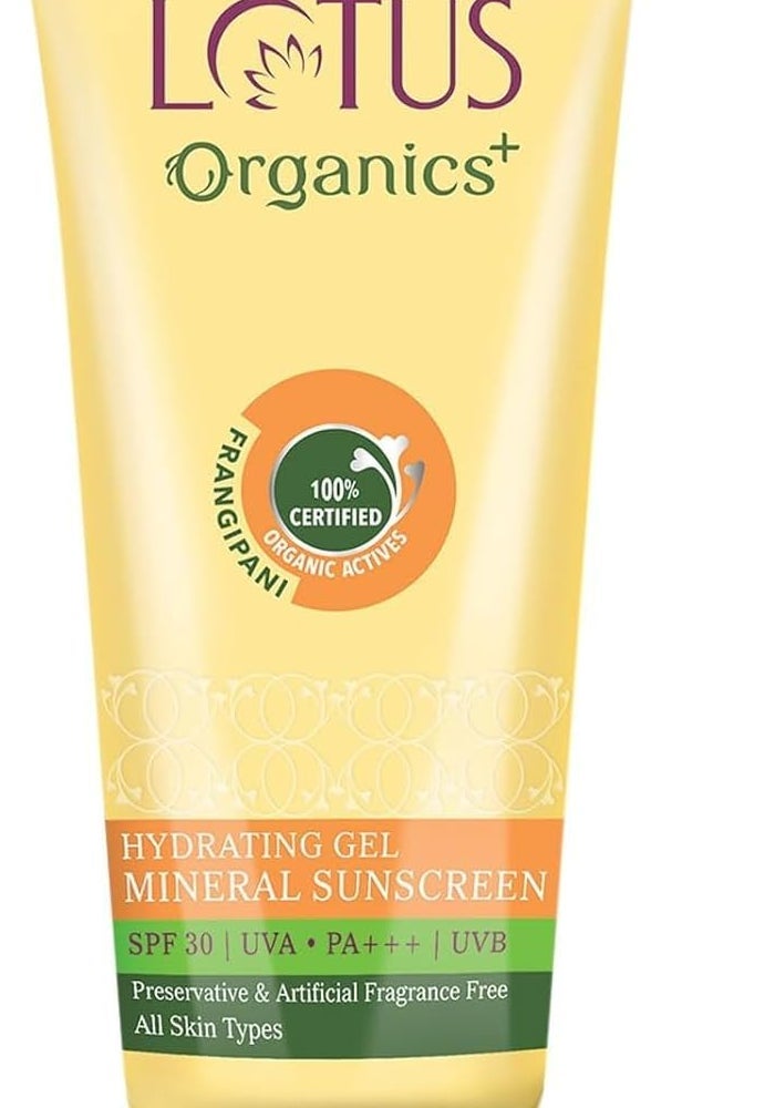 LOTUS Organics+ Hydrating Gel Mineral Sunscreen SPF 30 - Image 1