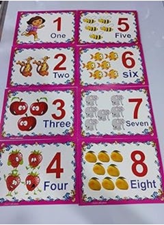 Generic Kids Educational Numbering Card 