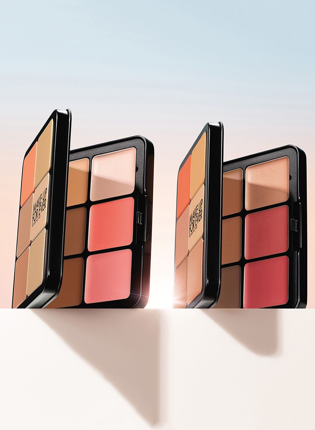 MAKE UP FOR EVER multicolor Hd Skin Face Palette - Harmony 2 - Tan