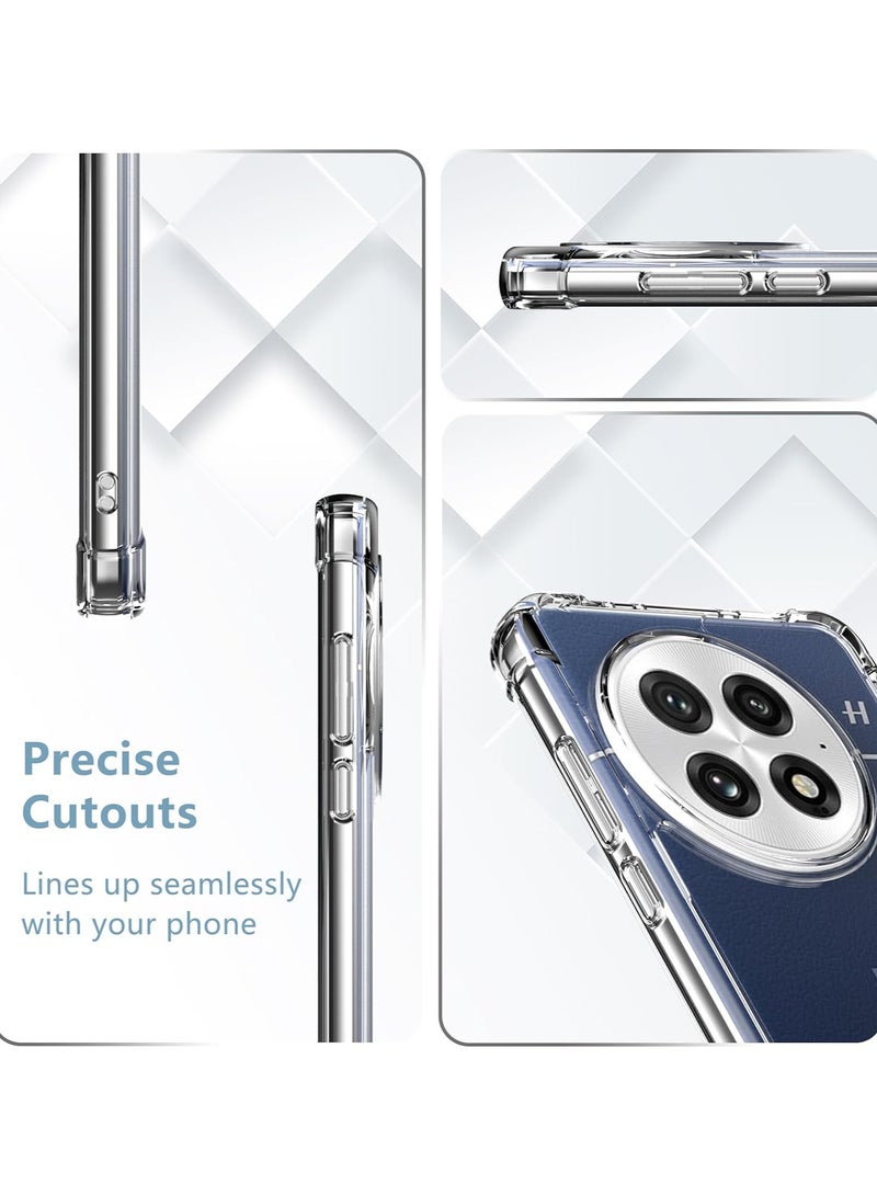 CATANES OnePlus 13 Gorilla TPU Clear Protective Case Rugged Shockproof and Durable Back Cover with Screen Protector - Image 2