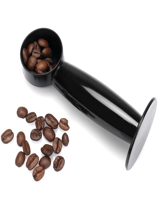 CHAR YONG 7313286119 Measuring Spoon Replacement for Delonghi 50mm 7 Gram Coffer Tamper Multifunctional Espresso Tamper 2-In-1 Coffee Measuring Spoon Plastic Coffee Scoop for Ground Coffee Tea Salt - Image 1