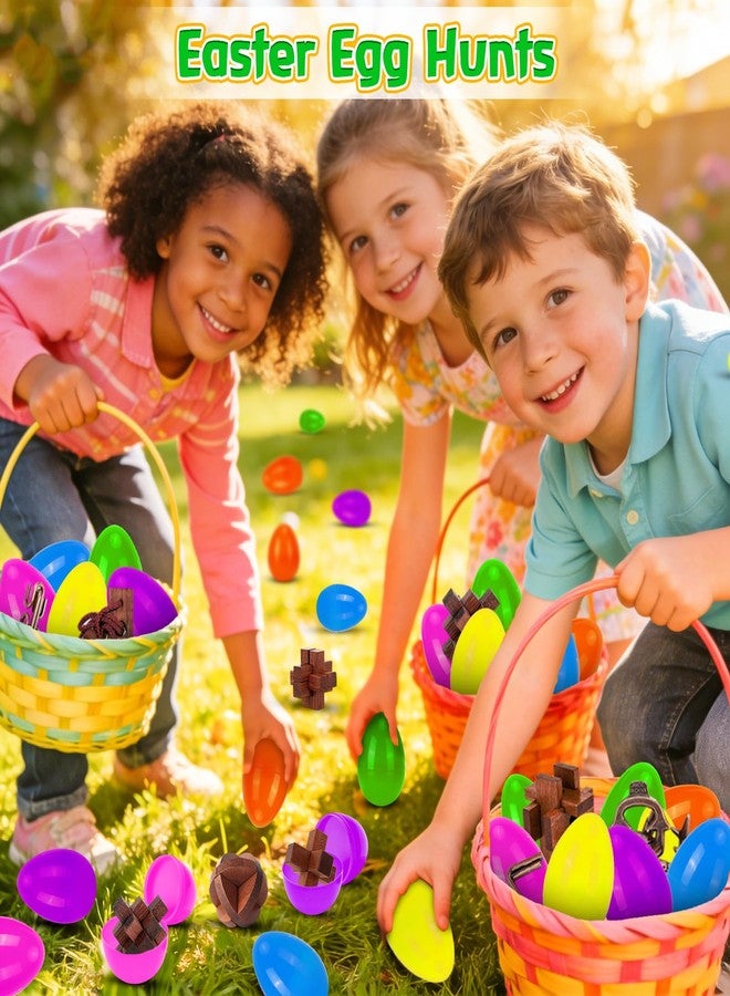 CHILDGO مجموعة CHILDGO لحشو سلال عيد الفصح، 24 قطعة من ألعاب الألغاز الممتعة لعيد الفصح، حشوات بيض عيد الفصح، بيض عيد الفصح المحشو للأطفال، ألعاب ألغاز تتحدى العقل وهدايا حفلات للمراهقين - Image 4
