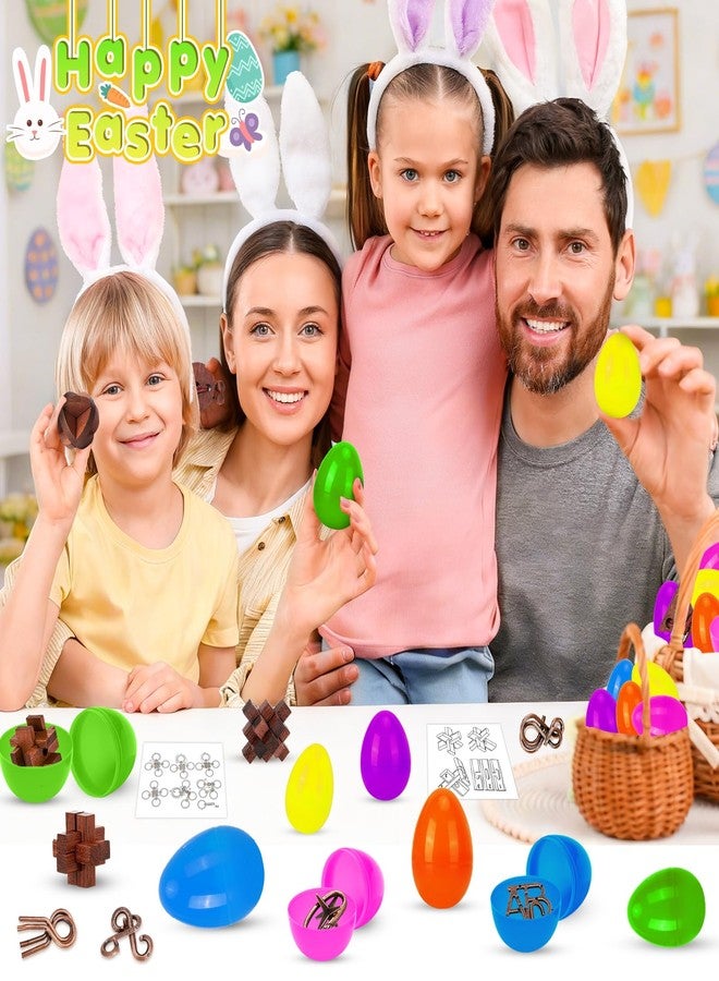 CHILDGO مجموعة CHILDGO لحشو سلال عيد الفصح، 24 قطعة من ألعاب الألغاز الممتعة لعيد الفصح، حشوات بيض عيد الفصح، بيض عيد الفصح المحشو للأطفال، ألعاب ألغاز تتحدى العقل وهدايا حفلات للمراهقين - Image 5