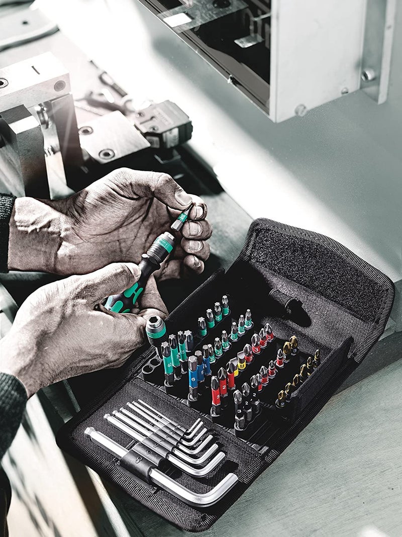 Wera 5057460001- Kk 100 52 Pc Very Compact Pouch Set Metric - Image 4