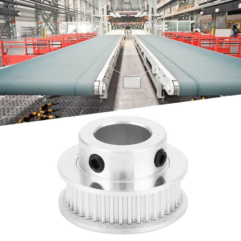 Aluminum Timing Pulley 40 Teeth 6mm Belt Width - Lightweight Alloy Non-Slip Synchronous Precision for High Precision Machining - Image 5
