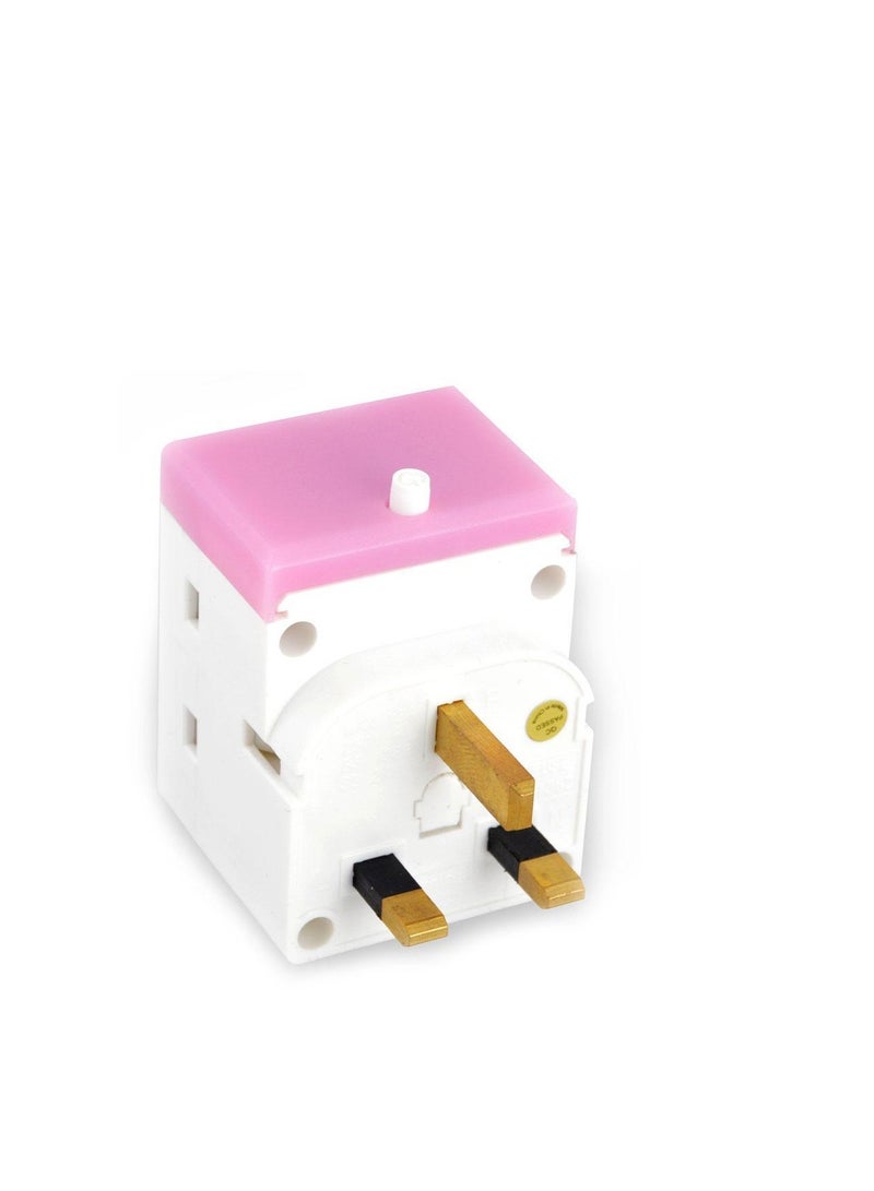 Terminator Terminator 3Way Multi Adaptor And Night Light With Switch 