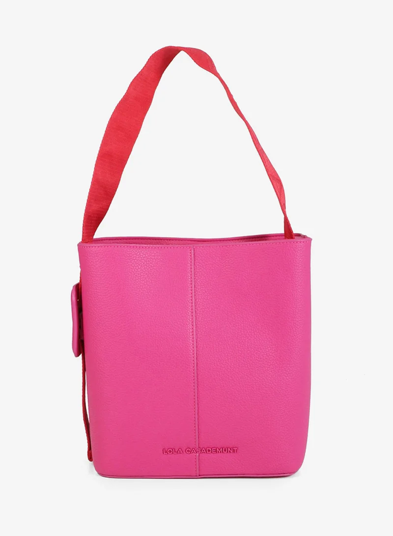 لولا كساديمونت Nylon Shopper Bag with Contrast Handle