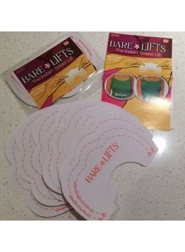 Bare Lifts 10Pcs Bare Lifts Instant Breast Lift Support Invisible Bra Shaper Adhesive Tape - Image 5