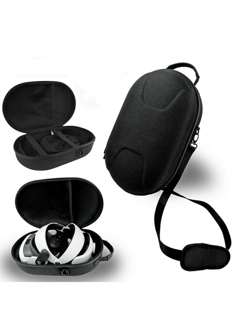 EVA Carrying Case for Meta Quest 3 VR Headset Waterproof Hard Shell Storage Bag with Adjustable Shoulder Strap Shockproof  Anti-Scratch Protection - Image 1
