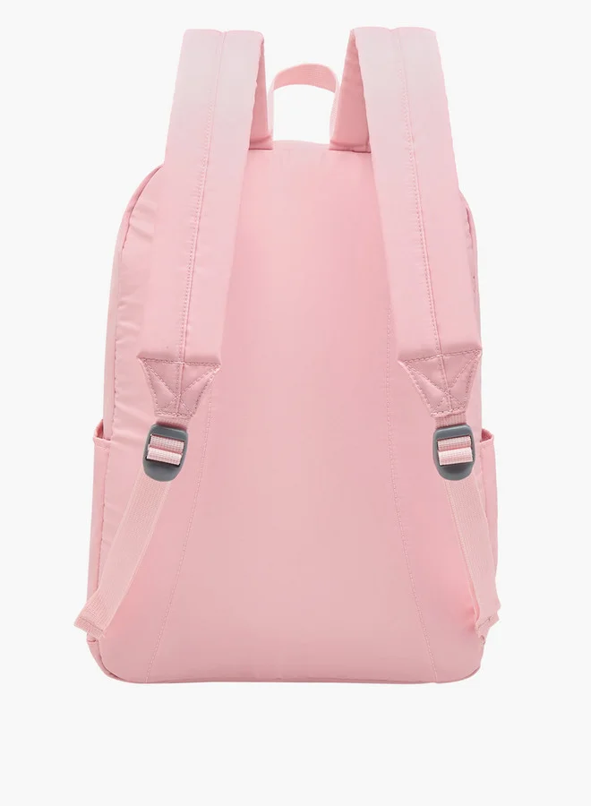 Kappa Girls Logo Print School Backpack and Pencil Pouch Set - 45x34x14 cm