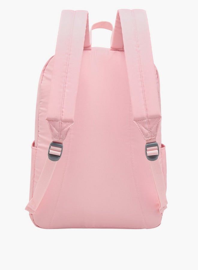 Kappa Girls Logo Print School Backpack and Pencil Pouch Set - 45x34x14 cm - Image 5