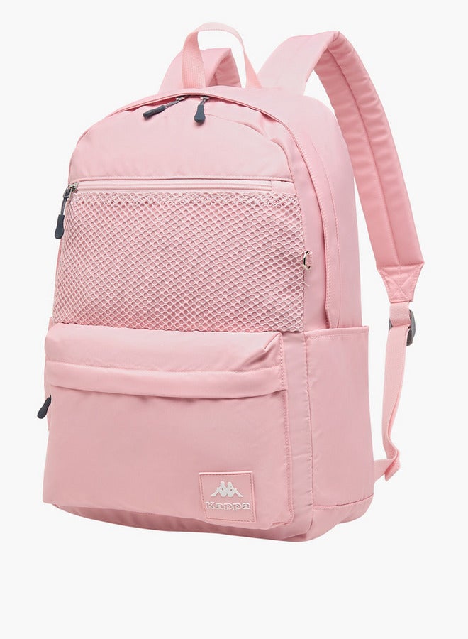 Kappa Girls Logo Print School Backpack and Pencil Pouch Set - 45x34x14 cm - Image 3