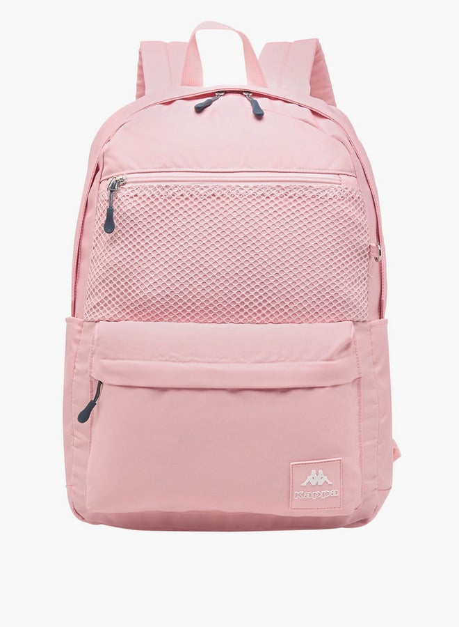 Kappa Girls Logo Print School Backpack and Pencil Pouch Set - 45x34x14 cm - Image 2