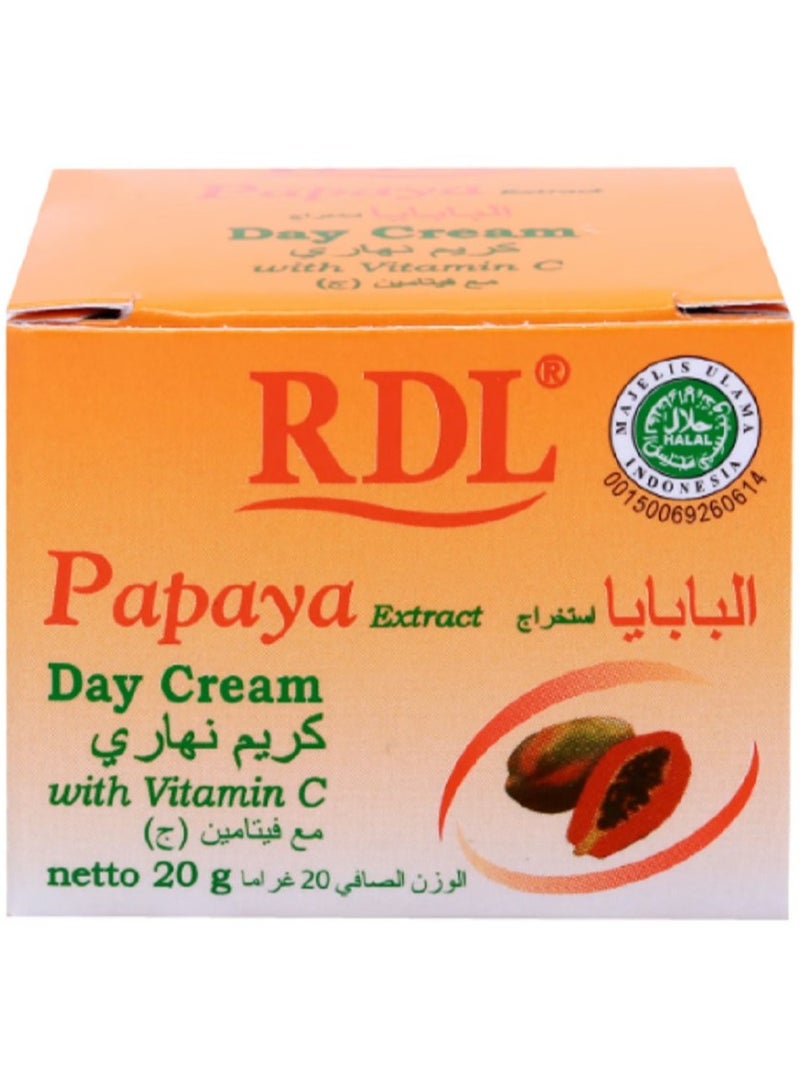 RDL كريم النهار باستخراج البابايا من RDL مع فيتامين C 20 جرام - Image 1