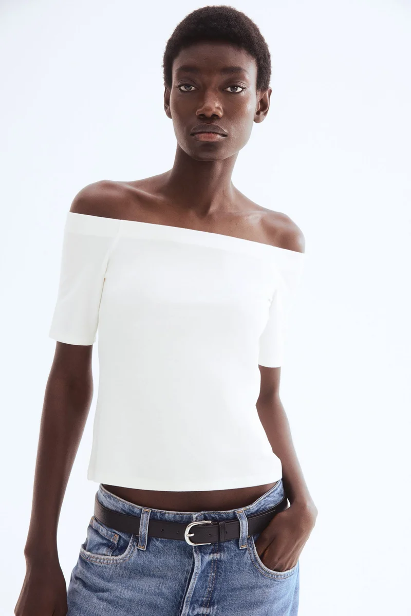 H&M Off-the-shoulder top