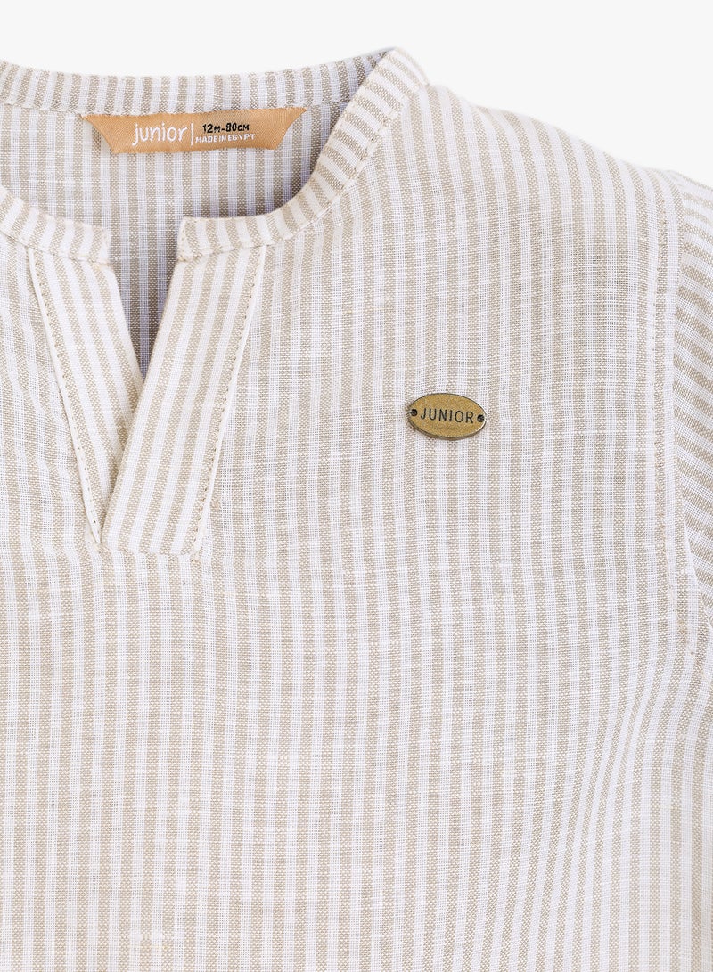 Baby Boys V-Neck Shirt