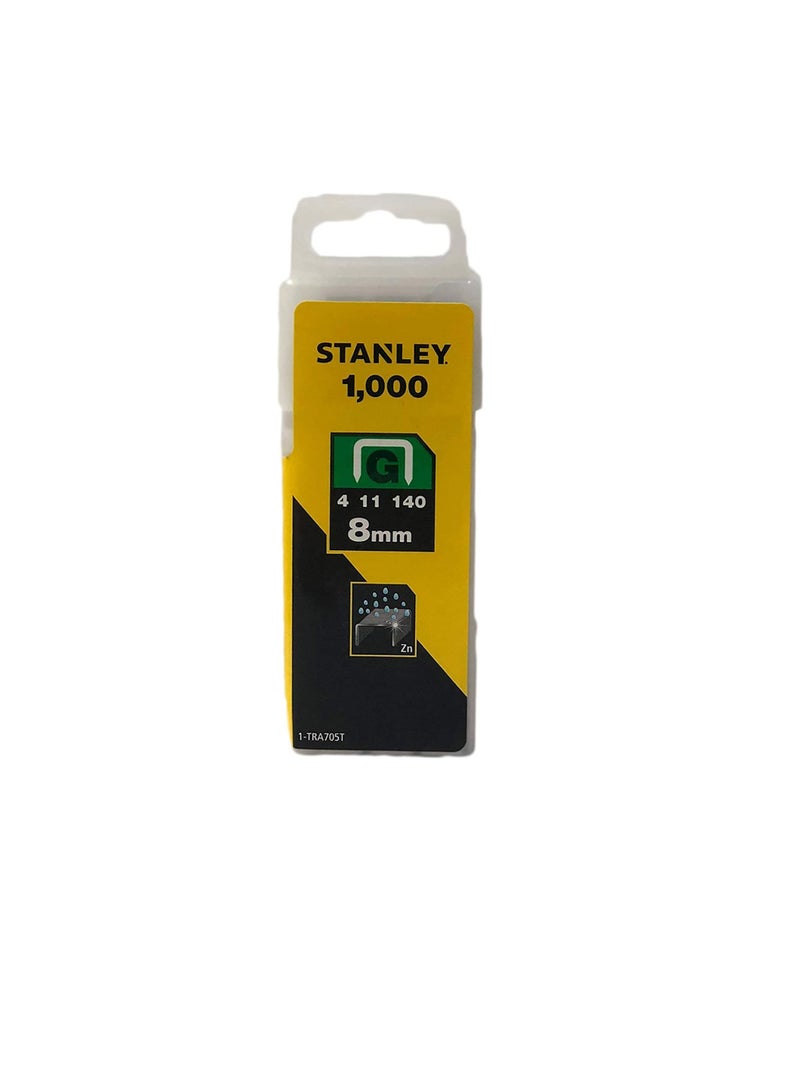 Stanley Heavy Duty Staples 8 mm Type G 1 TRA705T - Image 1