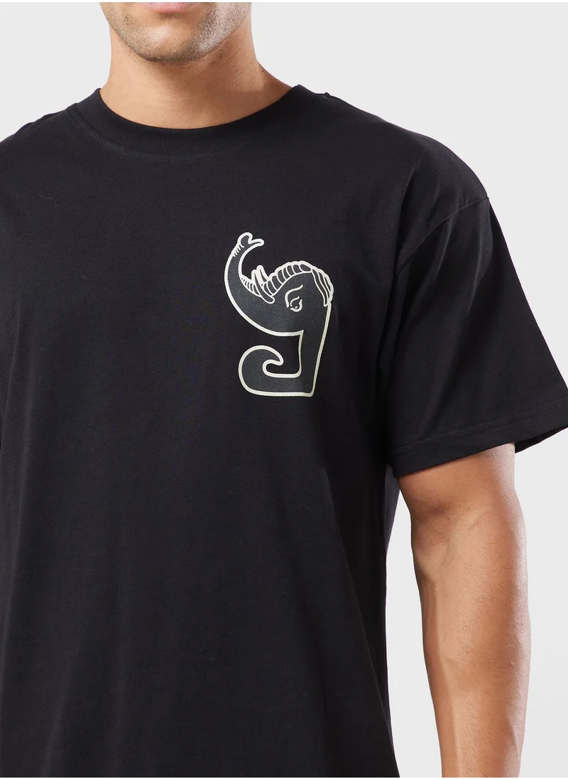 Grimey Tusker Temple Regular T-Shirt