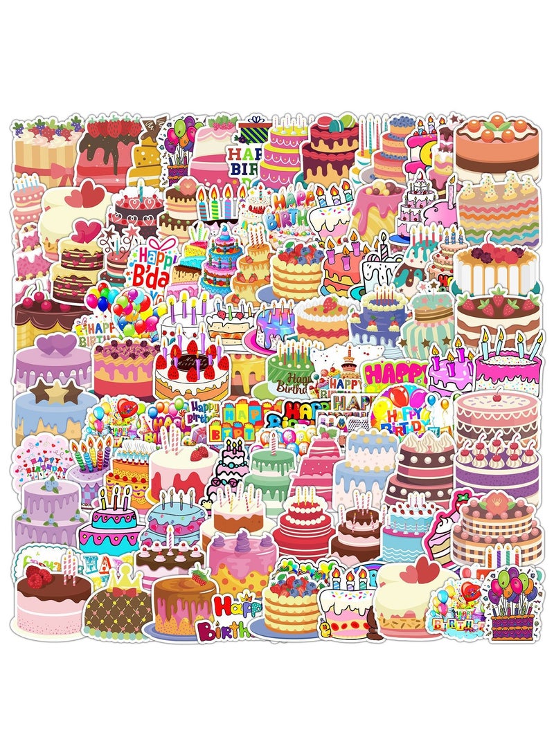 100 قطعة من ملصقات عيد الميلاد السعيدة من الفينيل المقاومة للماء لزجاجة المياه والكمبيوتر المحمول ولوح التزلج والأمتعة والجيتار والدراجات النارية وحفلات أعياد الميلاد هدية للمراهقين والبالغين والأطفال - Image 5