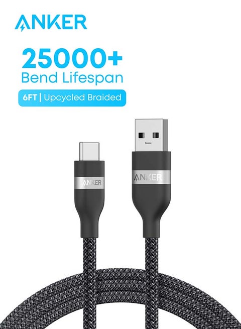 Car Carplay USB to USB C Cable, USB A to USB C Charger Cord for iPhone 17/17Pro/16 Pro Max/ Air and More (USB 2.0, 6FT,Black)