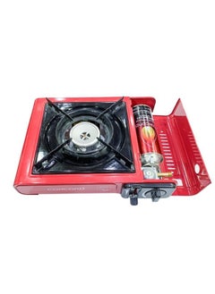 CONCORD Portable Gas Stove - Duel fuel (butane gas or Lp gas) Automatic Ignition For Camping and Picnic / Red  - Image 4