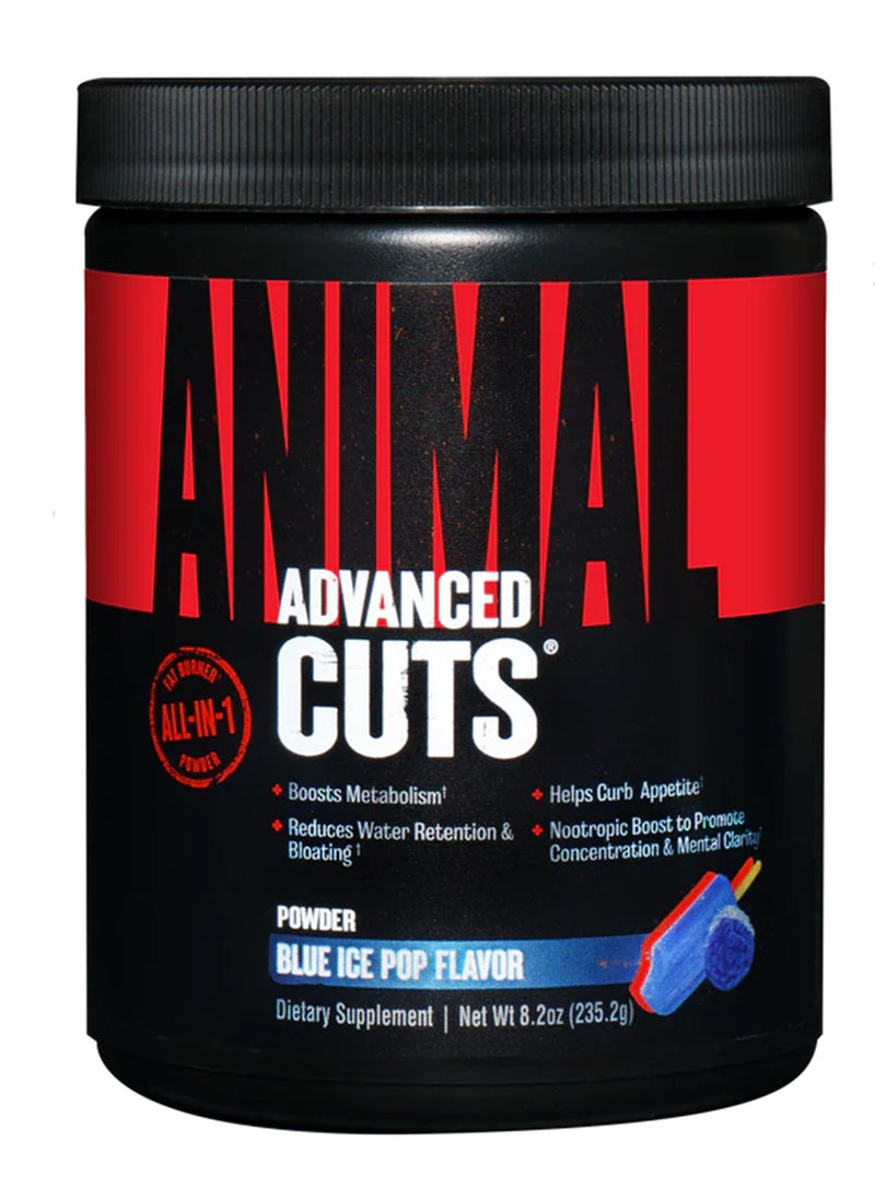 UNIVERSAL Animal Cuts Powder 235.2G Blue Ice Pop (8.2Oz)  - Image 1