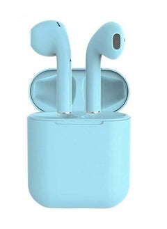 Generic True Wireless Earbuds Inpods 12 TWS Bluetooth Binaural In-Ear Headphones with Charging Case Blue  - Image 1