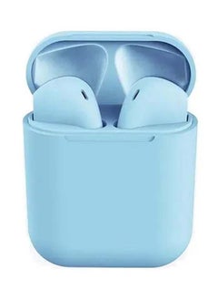 Generic True Wireless Earbuds Inpods 12 TWS Bluetooth Binaural In-Ear Headphones with Charging Case Blue  - Image 5