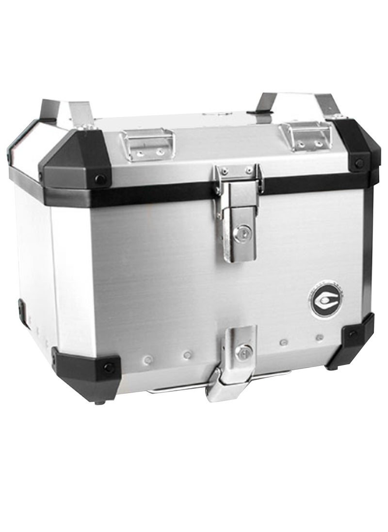 Generic Motorcycle  Coo case Luggage Trunk Silver, 45L  - Image 1