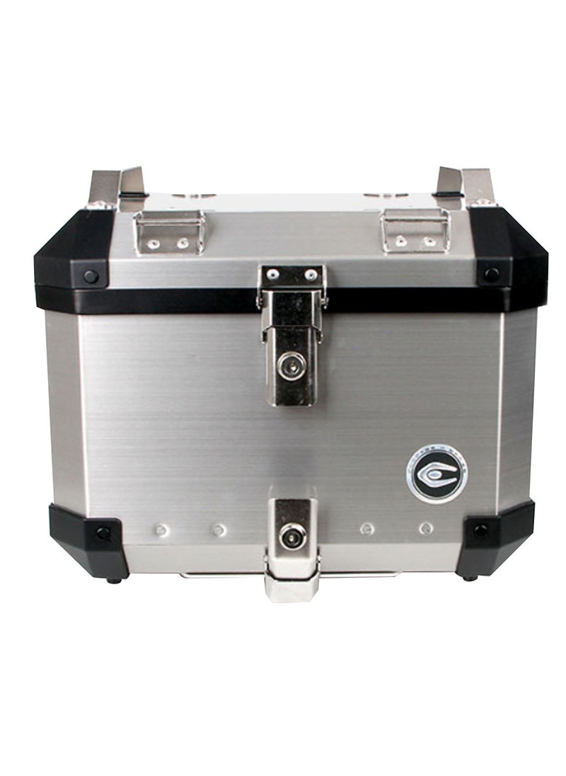 Generic Motorcycle  Coo case Luggage Trunk Silver, 45L  - Image 2