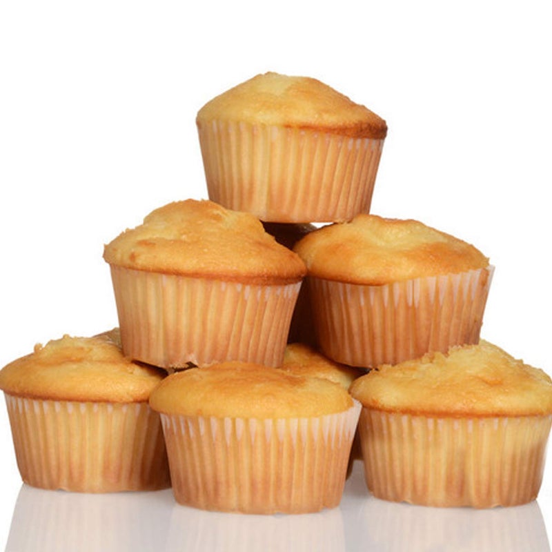Caperci Standard Natural Cupcake Liners 500 Count, No Smell, Grease-Proof Paper Muffin Liners, Food-grade Baking Cups for Cupcakes, Muffins, Nuts - Image 3