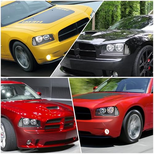 KEEGTBOX Smoke White Side Marker Light Compatible with Dodge Charger Daytona SE R/T SRT8 SXT 2006-2010 Front Corner Side Turn Signal Indicator Lights Accessories - Image 5