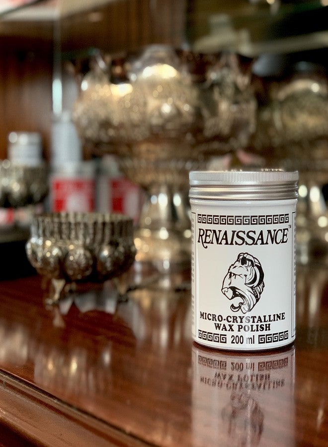 R e n a i s s a n c e Wax Polish & Pre Lim Surface Cleaner Set - 65ml Jewelry Cleaner Restoration of Silver Gold Brass Copper-Metal Polish & Car Polish Microcrystalline Wax, Polishing Compound & Ebook - Image 5