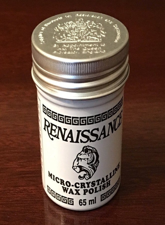 R e n a i s s a n c e Wax Polish & Pre Lim Surface Cleaner Set - 65ml Jewelry Cleaner Restoration of Silver Gold Brass Copper-Metal Polish & Car Polish Microcrystalline Wax, Polishing Compound & Ebook - Image 3