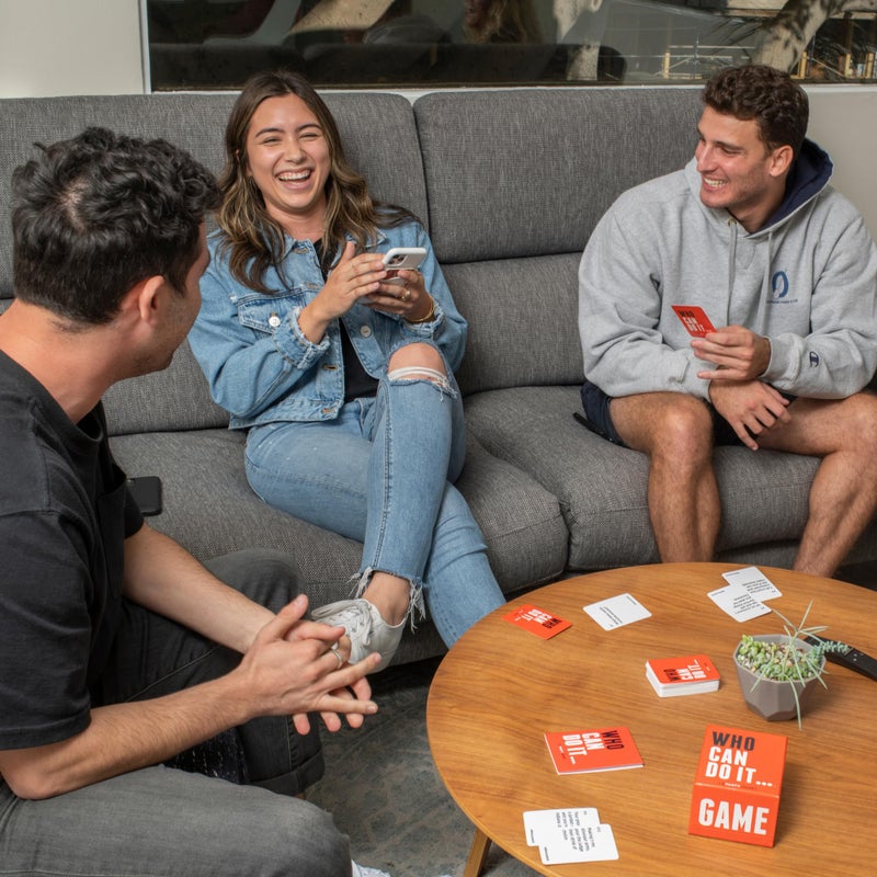 DSS Games Who Can Do It [A Party Game | Compete with Your Friends to Win These Challenges | Adult Game | Great for White Elephant, Friendsgiving, Stocking Stuffers, Holiday Parties] - Image 2