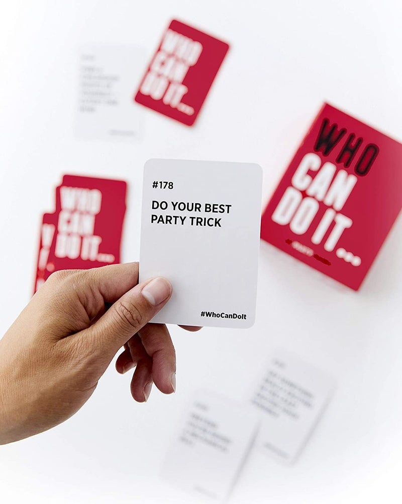 DSS Games Who Can Do It [A Party Game | Compete with Your Friends to Win These Challenges | Adult Game | Great for White Elephant, Friendsgiving, Stocking Stuffers, Holiday Parties] - Image 3
